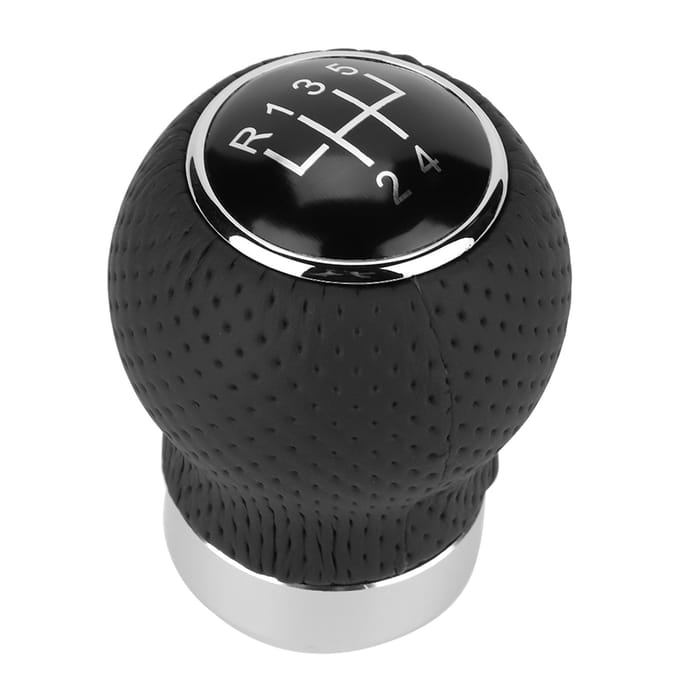 Pommeau de levier de vitesse universel 5 vitesses et 6 vitesses pour voiture, tête de levier de vitesse, poignée de levier 5-speed black