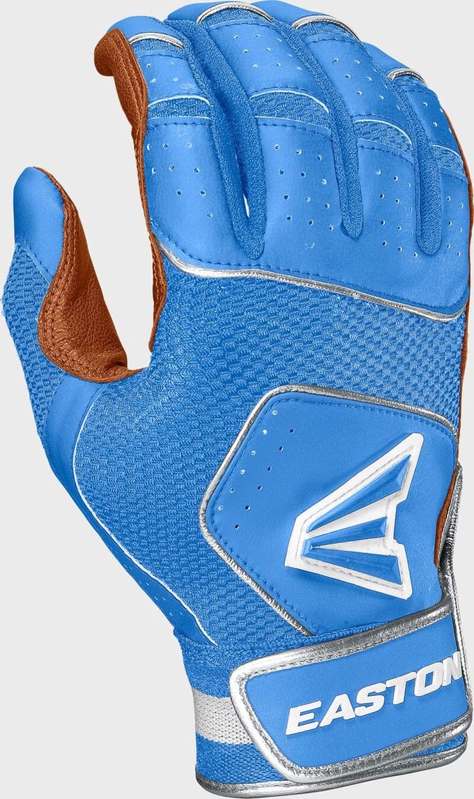 Easton Walk Off NX Honkbal Slaghandschoentjes Caramel/Blue S