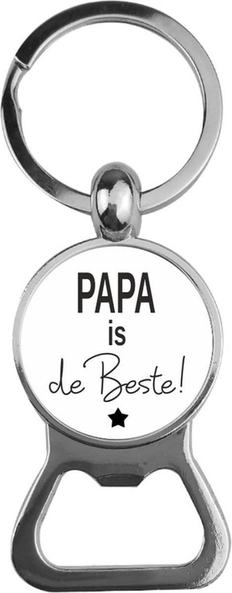 Bieropener Glas -  Papa Is De Beste
