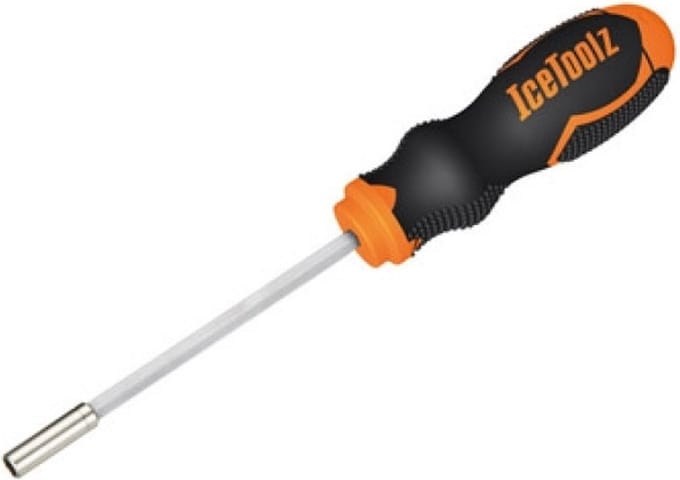 Fiets Spaaknippel sleutel IceToolz 12D3 voor 3,6 mm (vierkante nippels)