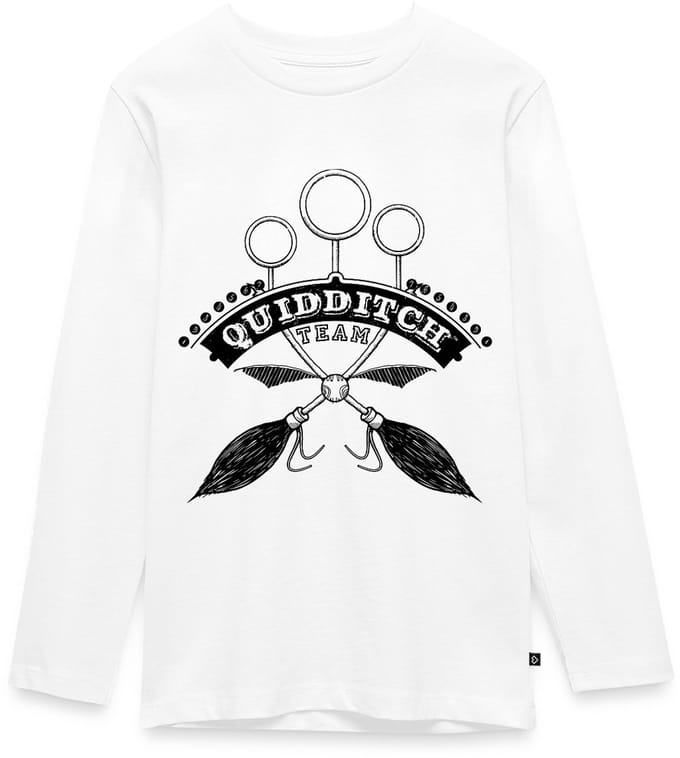 Harry Potter Quidditch Team black Premium T-Shirt Tiener Lang