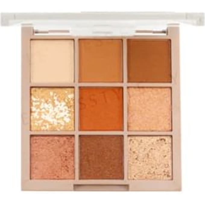 Pink Rosa - 9 Color Eyeshadow 01 Caramel Brown 1 pc