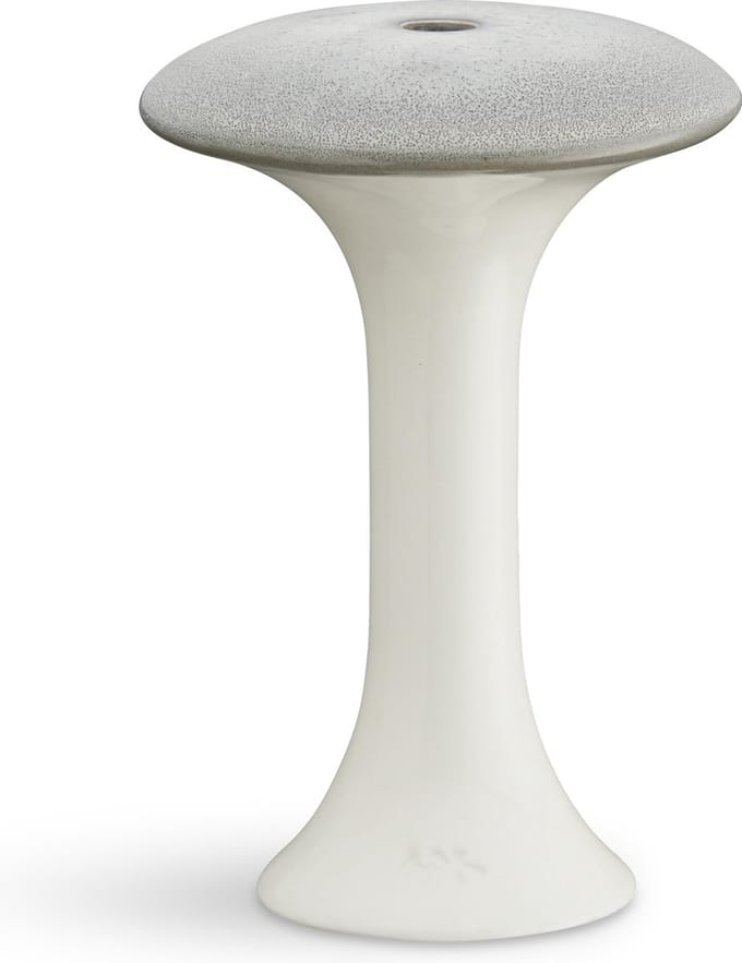 Kahler Design Ahlmann Kandelaar - 15 cm - Grijs/Wit