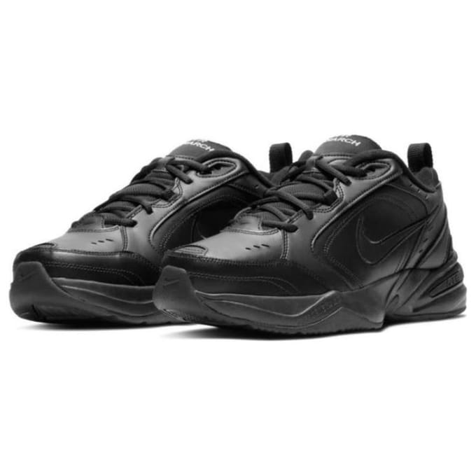 Baskets Nike Air Monarch 4  Triple Black  415445-001 39 black