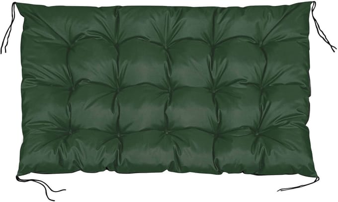 Tuinkussen 120x80 cm voor palletbank waterdicht groen