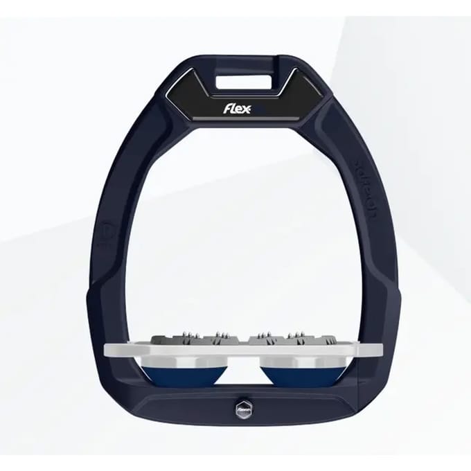 Veiligheidsstijgbeugels Plat Ultra Grip Marine/Grijs/Marine Flex-On Safe-On