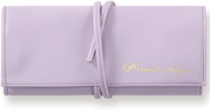 Make-up Borstel Houder - Reis Organizer - Make-up Opbergen - Draagbaar Roll-up Ontwerp - 21.5 x 10 cm