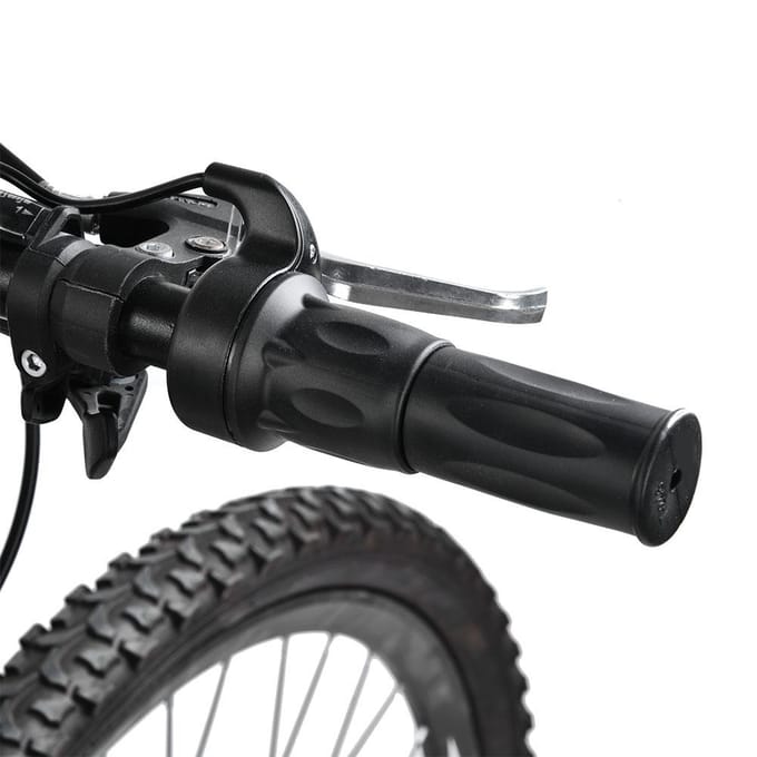 20X Poignée d'accélérateur Demi-poignée Vélo de montagne Conversion Accessoire électrique gray