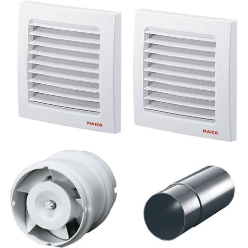 MAICO AKE 150 Supply air set for basement dehumidification DN 150 0093.1646