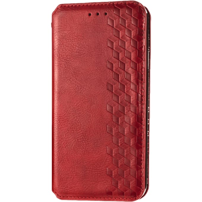 CaseBody Samsung Galaxy S20 Cubic Hoesje met Magneetsluiting Rood