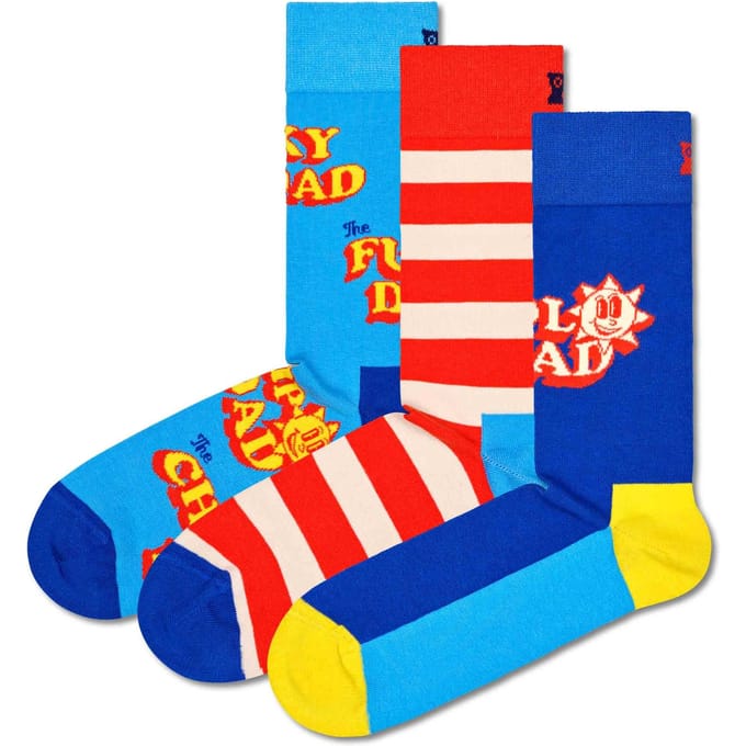 Happy Socks - 3-Pack Father Of The Year Socks Gift Set - Unisex - Sokken