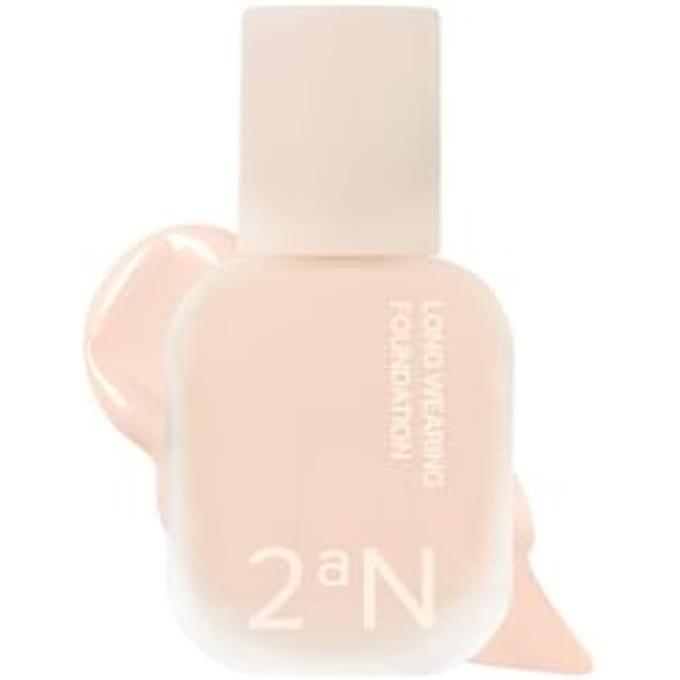 2aN - Long Wearing Foundation - 3 Colors 2025 Version - #19 Pale Beige