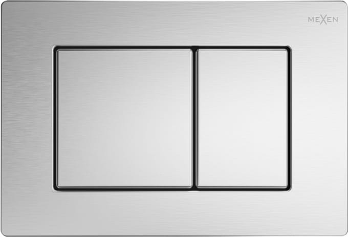 Mexen Fenix 03 spoelknop, inox - 600312