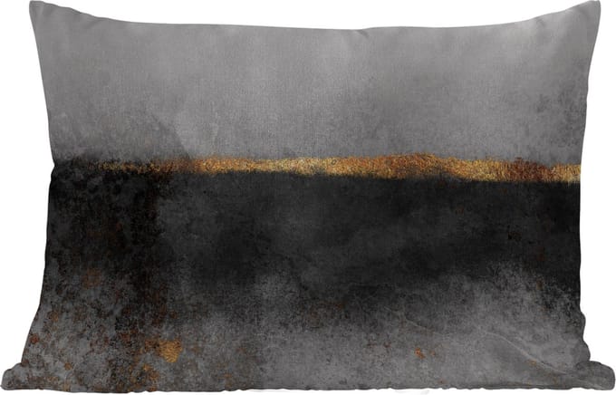 Buitenkussens - Goud - Abstract - Luxe - 60x40 cm - Weerbestendig