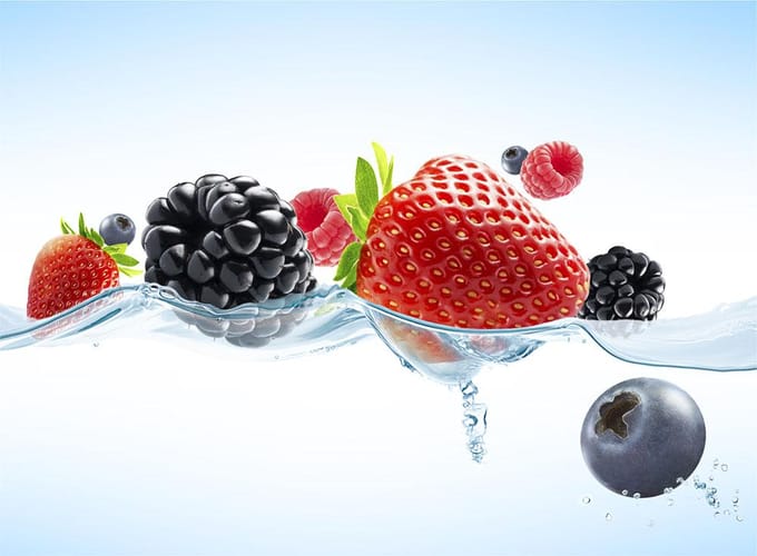 TMK ArtDeko - Snijplank - 30x22cm - Gehard Glas - Fruit Ontwerp