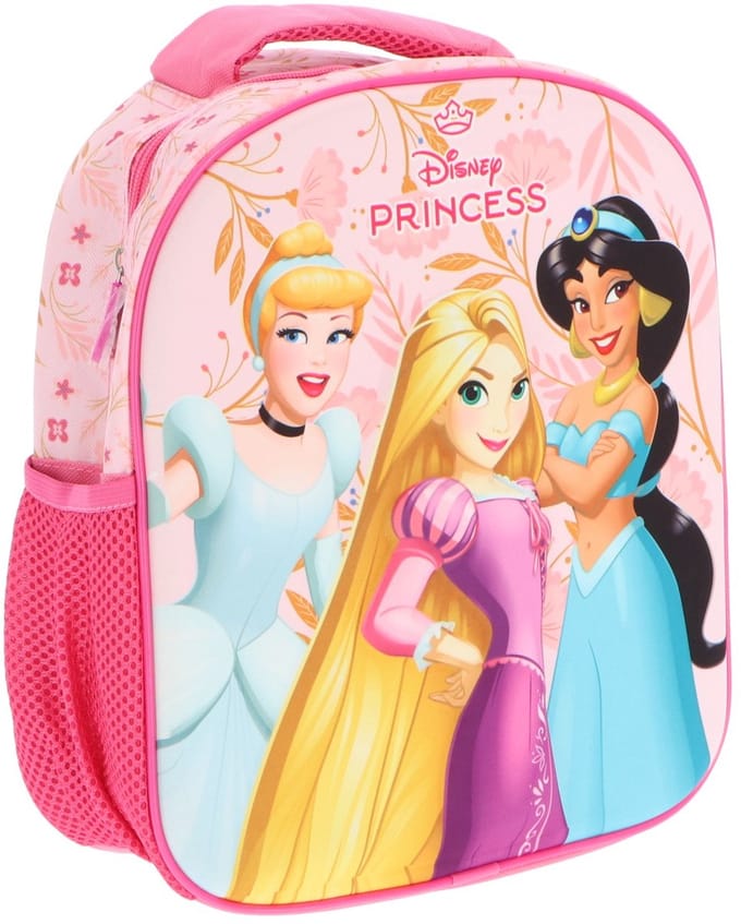 Princess 3D Rugzak - Schooltas - Polyester - Roze - Rugzak kind