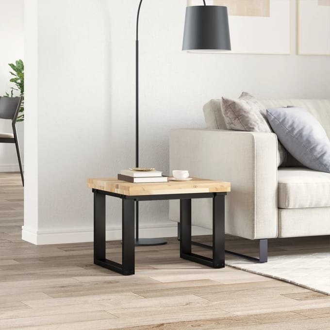 vidaXL - Tafelblad - vierkant - 50x50x4 - cm - massief - acaciahout