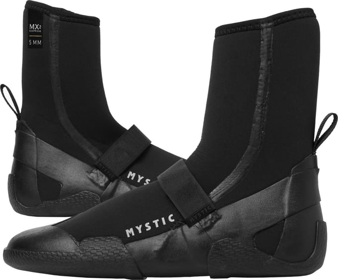 2025 Mystic Roam 5mm Round Toe Wetsuit Boot - Black
