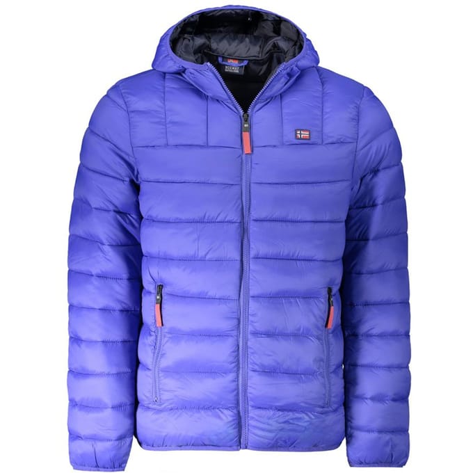 Gewatteerde Hooded Jacket Lichtgewicht Rits