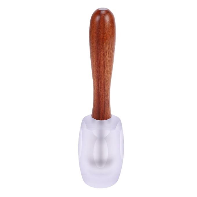 Maillet pour le travail du bois Tête en polycarbonate Manche en bois Marteau pour frapper les ciseaux Assemblage de mortaises Sans marquage