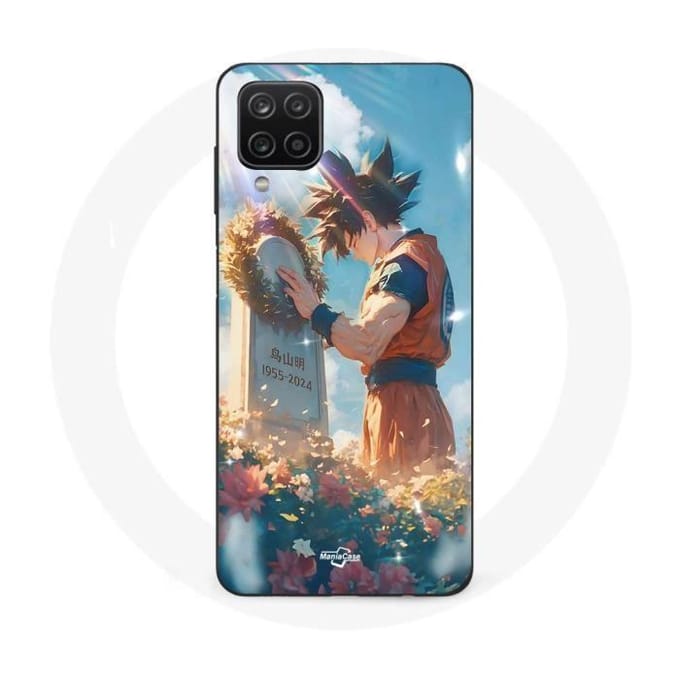 Coque - Akira Toriyama - Galaxy A12 - Souple - Noir - Son Goku