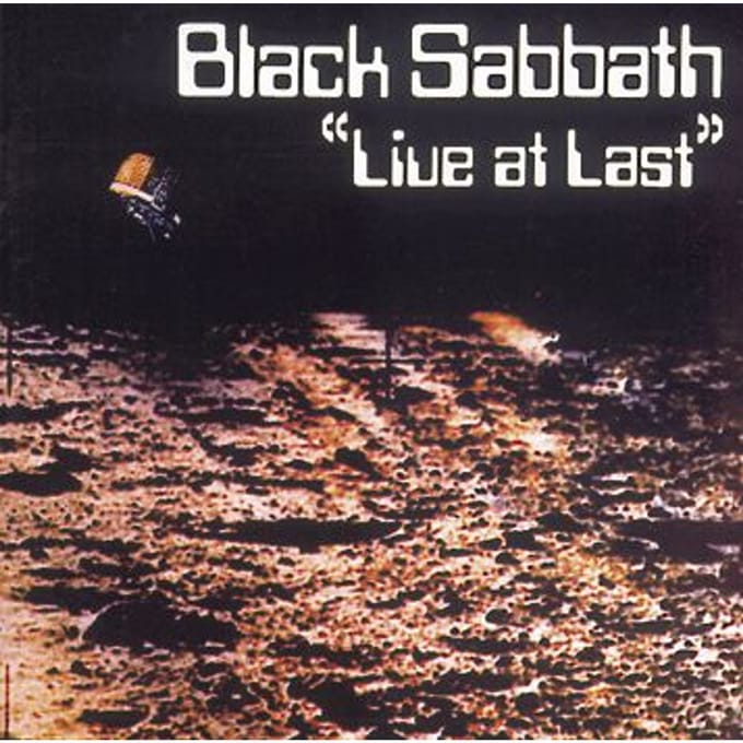 Black Sabbath CD - Live at last - voor Geen - standaard