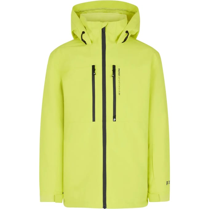 Protest Prtflynty Jr – Winterjas Jongens – Waterafstotende afwerking – Skijas – Limone