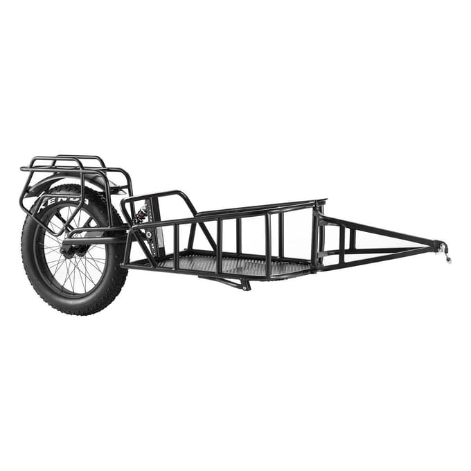Fietsbakfiets, Laadvermogen 70 lbs, Robuuste Fietskar, Compact Opvouwbaar & Snelontgrendelingsstructuur met Universele Koppeling, 20  Wielen,