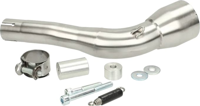 Uitlaat Polini Racing zwart Vespa GTS 300cc