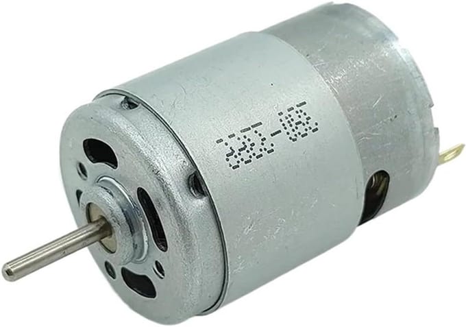 Kleine Motor - Micro Motor - Doe-het-zelf Projecten - Hoge Snelheid - 28mm Diameter - Metaal