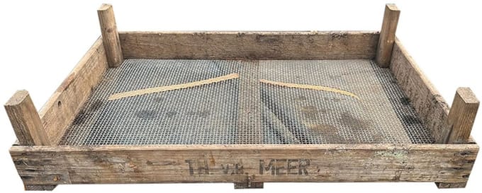 Vatenhandel Stijf Gaaskist - Onbehandeld - 75 x 50 x 16,5 cm