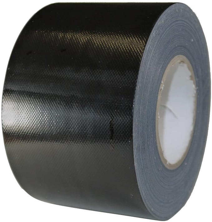 Sterke Professionele Duct Tape Zwart - 100mm x 50m - Zeer Scheurvast