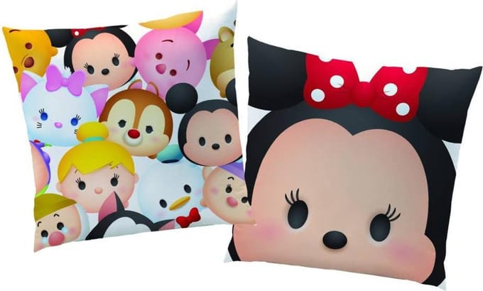Disney Tsum Tsum Minnie & Co - Kussen - 40 x 40 cm - Multi