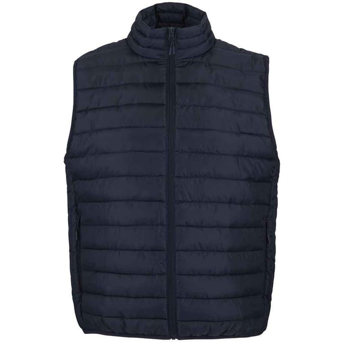 SOLS Heren Stream Body Warmer (Franse marine)