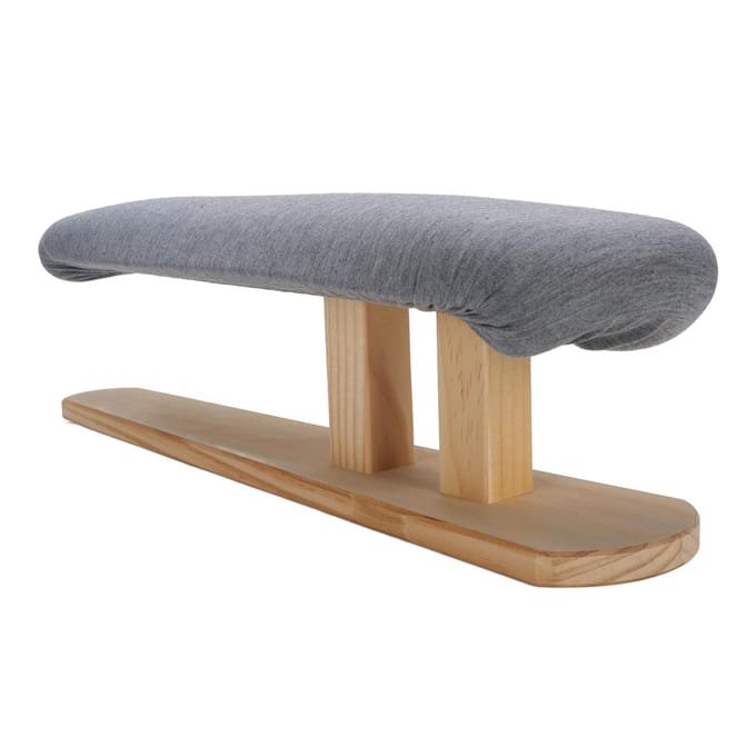 Strijkplank Houten Onderstel Multifunctionele Strijktafel Dek voor Kleermakerij Thuis Wasruimte gray
