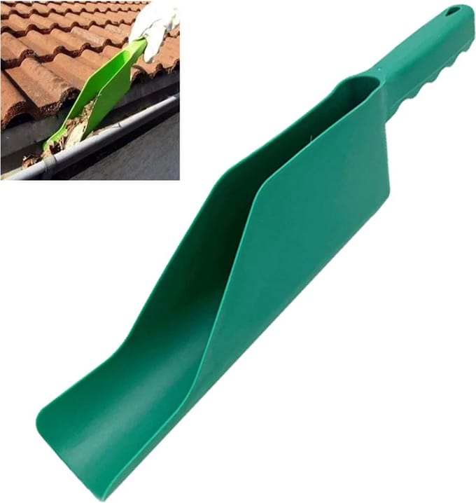 DW4Trading Dakgootschep Reininger Voor De Goot 42 cm Groen - Kunststof