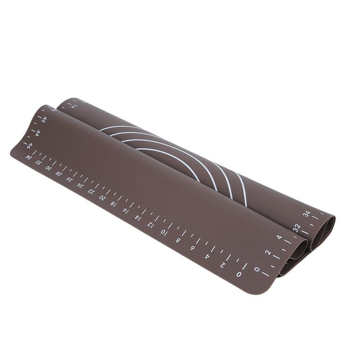 Antikleef Siliconen Bakmat Hoge Temperatuurbestendigheid Deeg Bloem Kneden Rolmat Keuken white