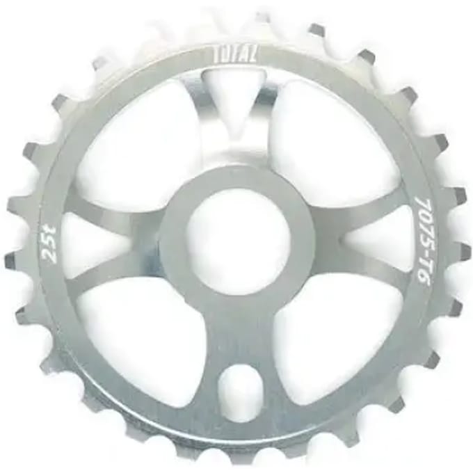 Total Bmx Rotary Kettingblad Zilver 25t