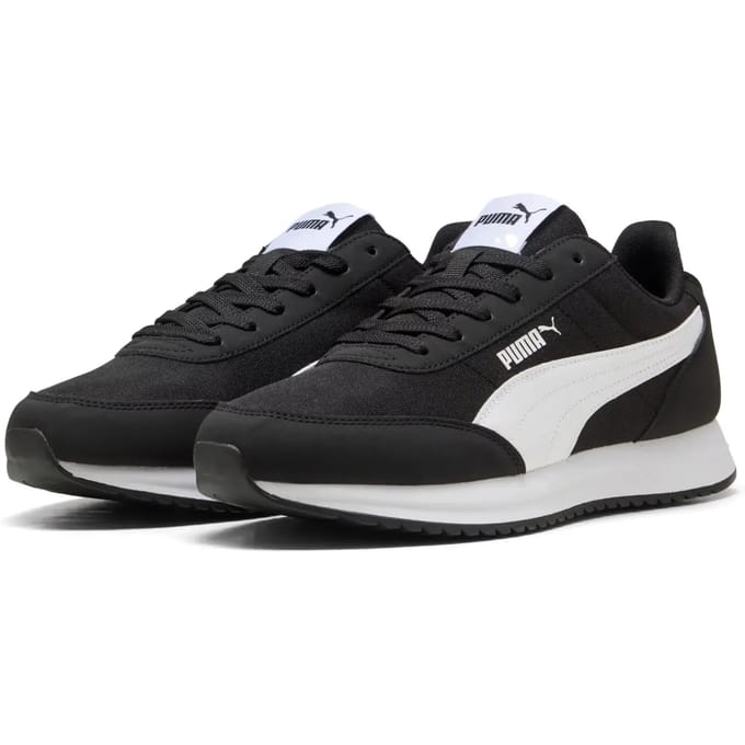 PUMA R78 Lightwind Unisex Sneakers - Puma Black-Puma White