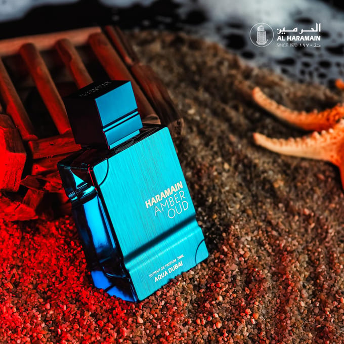 Al Haramain Amber Oud Aqua Dubai - Eau de Parfum - 75 ml
