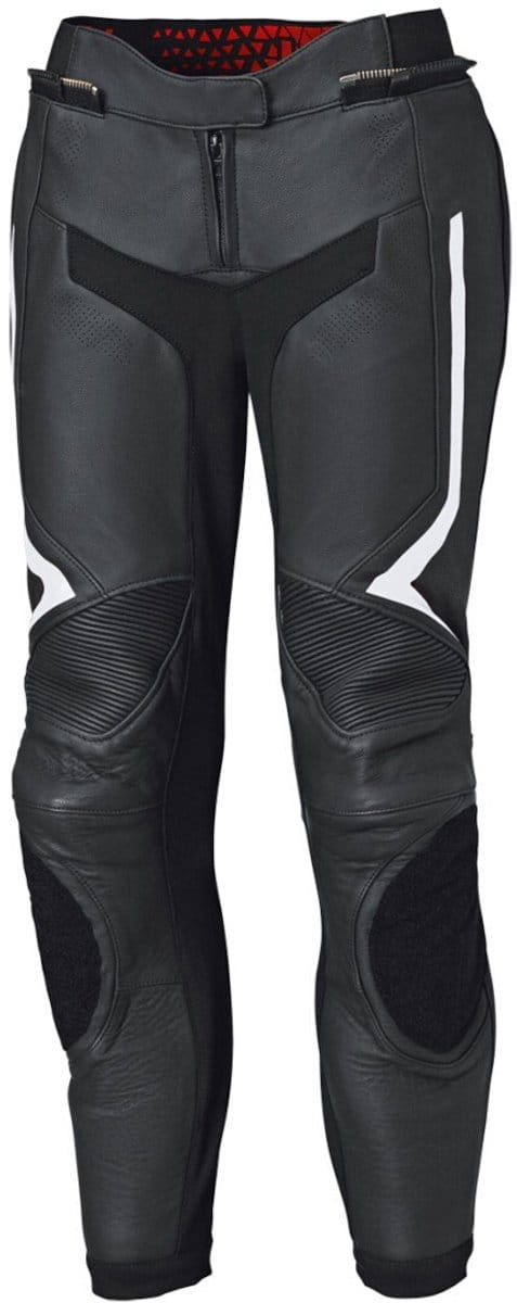 Held Street Rocket 4 Dames Zwart Wit Leren Motorbroek - Broek