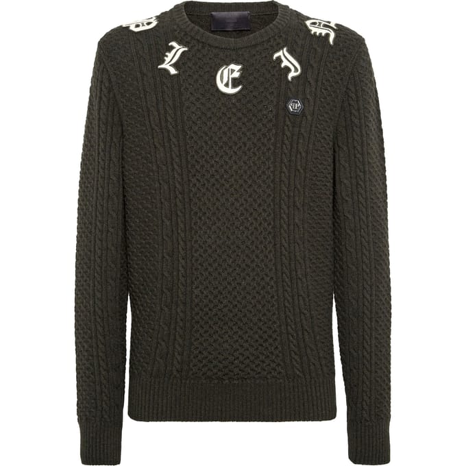 Pullover Ronde Hals Monogram