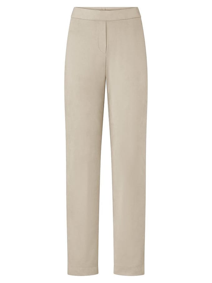 Broek Van Peter Hahn beige