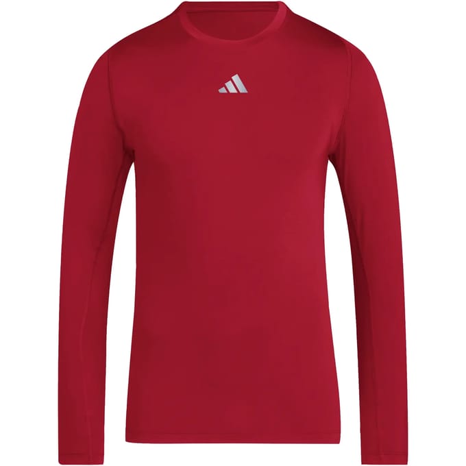 T-Shirt Lange Mouw adidas T-shirt Techfit Long Sleeve Tee compression