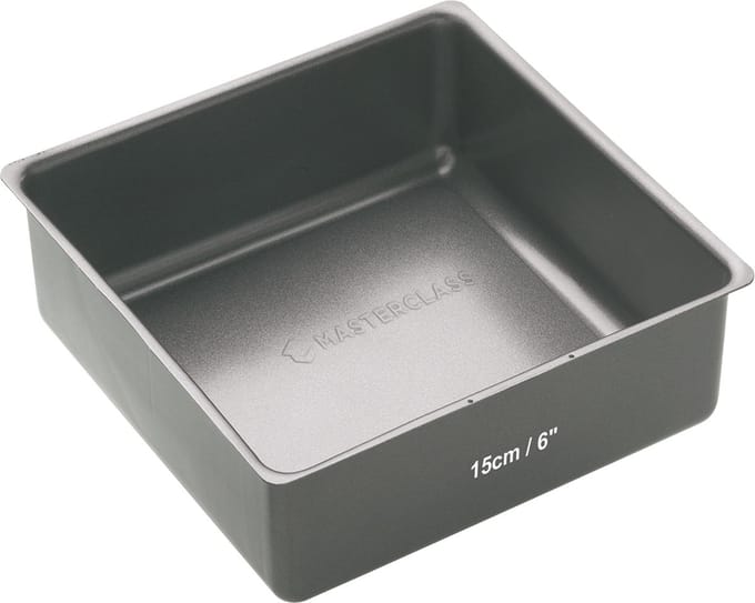 Masterclass Diepe - Vierkantige Mini Cakevorm Met Antiaanbaklaag 15 cm (6 ")