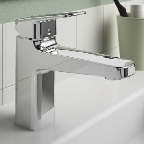 Ideal Standard CeraPlan - Wastafelkraan Grande met waste Click-Clack, chroom BD229AA