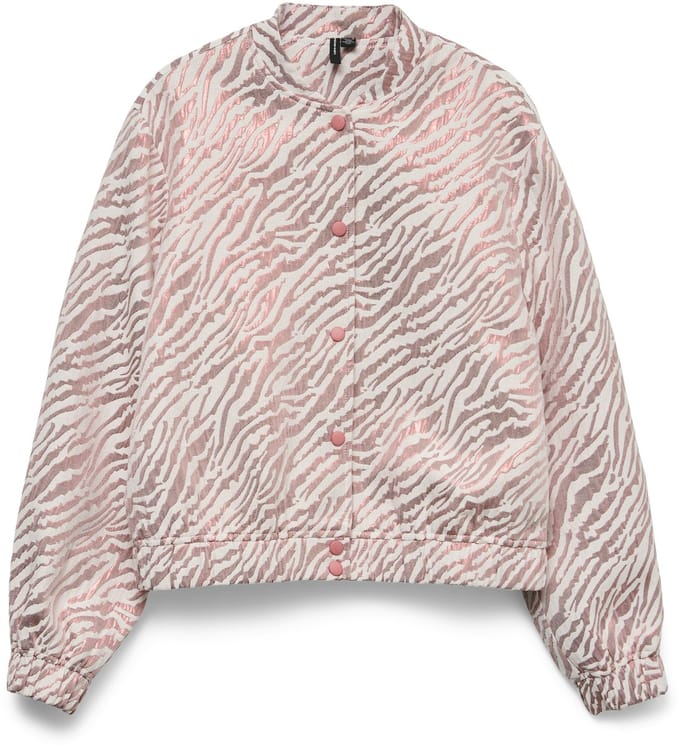 Vero Moda Jas Vmzitta Ls Jaquard Bomber Lx Exp 10347715 Watermelon/jacquard Dames Maat - L