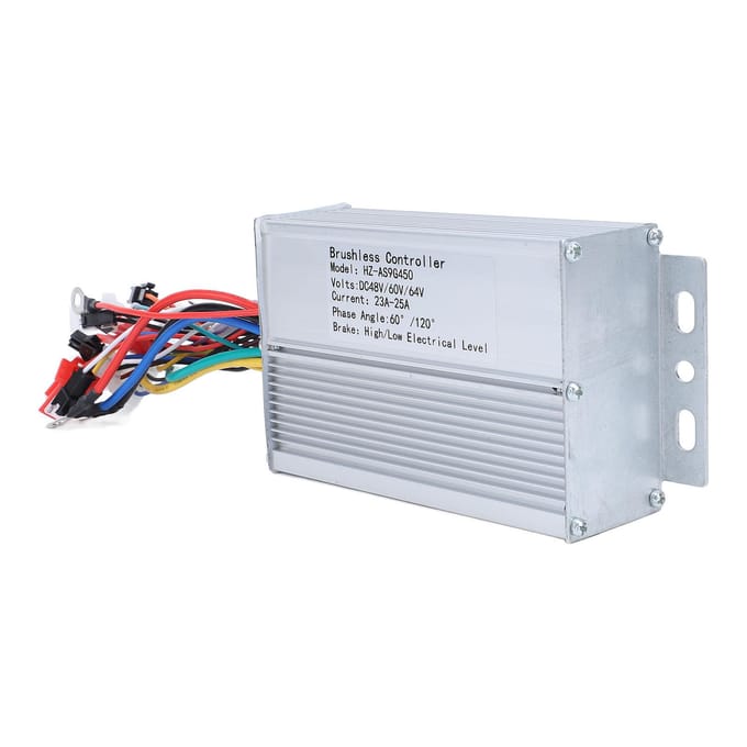 48V 60V 64V 450W Motor Borstelloze Controller Aluminiumlegering Elektrische Fiets Motorcontroller voor white