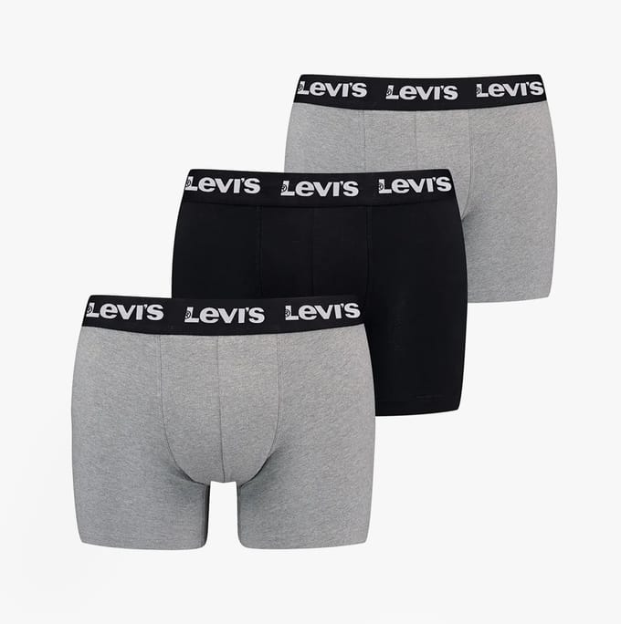 Pack of 3 men's Levis REPEAT LOGO BOXER boxer shorts underwear pants