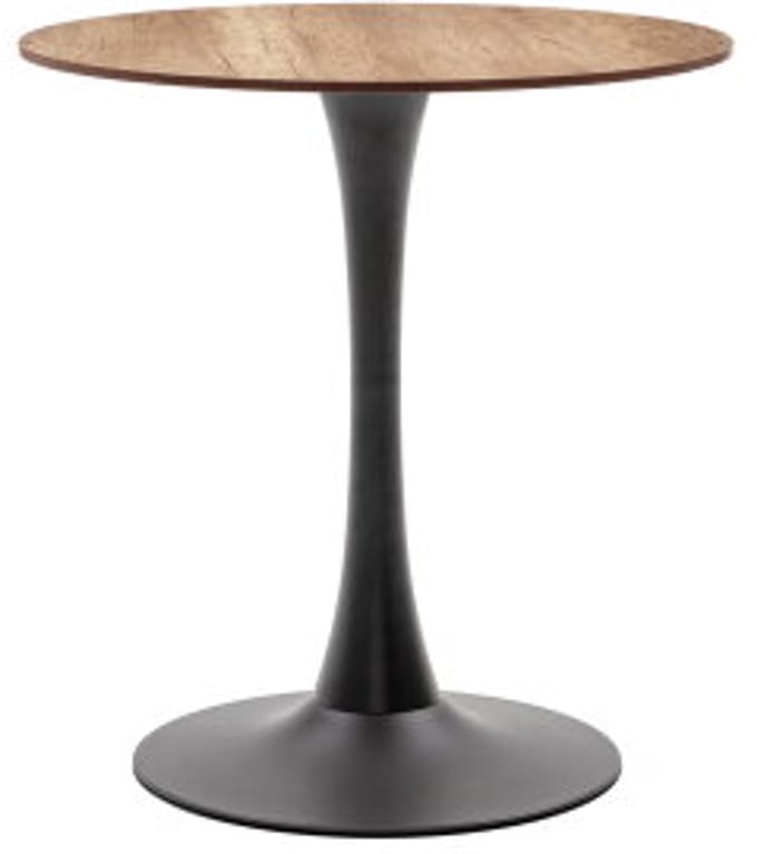 Tuintafel Jamy HPL Ø70cm - houtkleur